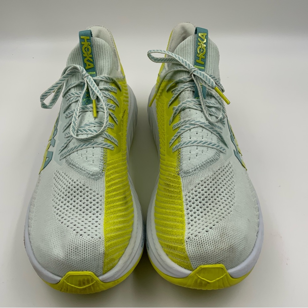 Hoka One One Men’s Carbon X 3 Lime Color (BSEP) Shoes. Size 13. - Picture 4 of 11
